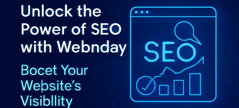 Unlock the Power of SEO with Webnday: Boost Your Website’s Visibility